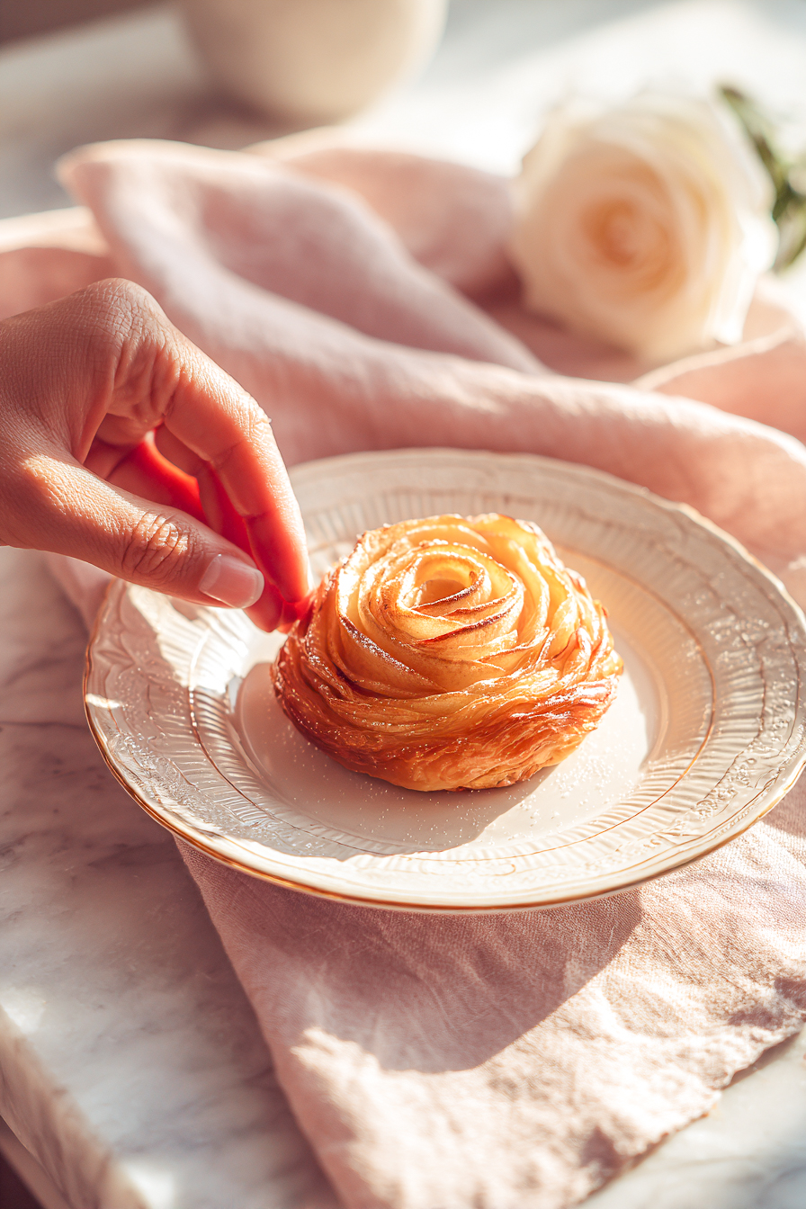 Baked Apple Roses